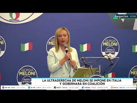 La ultraderecha de Meloni se impone en Italia y gobernará en coalición